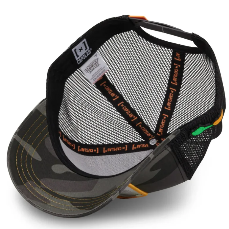 Casquette Trucker Looney Tunes Bugs Bunny Snapback - Noire - Capslab