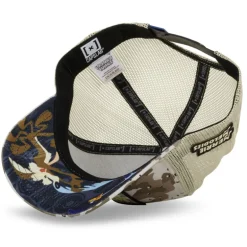 Casquette Trucker Looney Tunes Coyote, Bip Bip Snapback - Beige Camouflage - Capslab