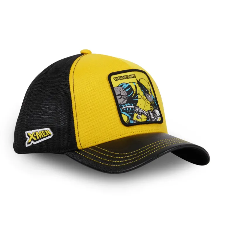 Casquette Trucker Marvel Wolverine Snapback - Jaune - Capslab