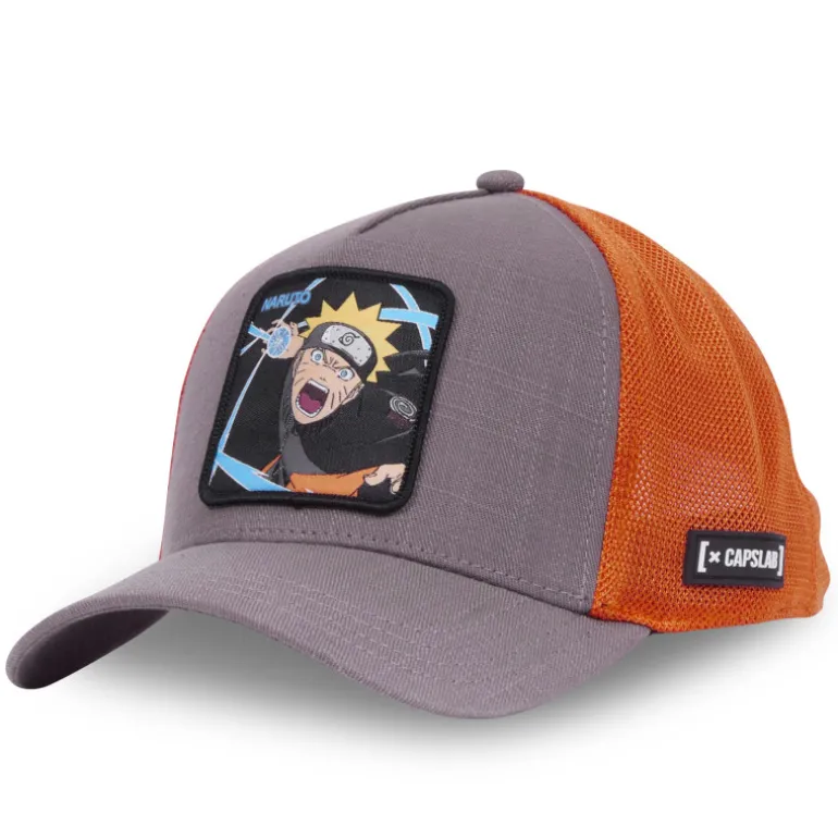 Casquette Trucker Naruto Shippuden Snapback - Marron - Capslab