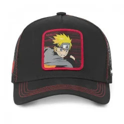Casquette Trucker Naruto Shippuden Snapback Noir Capslab