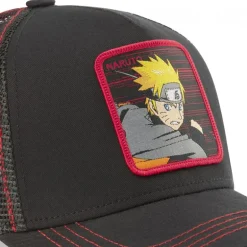 Casquette Trucker Naruto Shippuden Snapback Noir Capslab