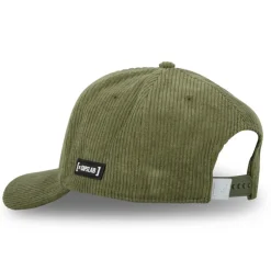 Casquette Trucker Naruto Shippuden Kakashi Snapback Velours Côtelé - Verte - Capslab