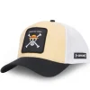 Casquette Trucker One Piece Jolly Roger Snapback - Beige - Capslab