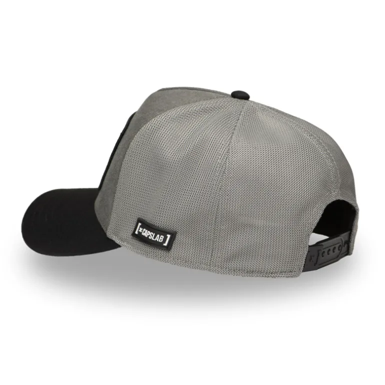 Casquette Trucker One Piece Luffy, Roronoa Zoro, Nami, Sanji Snapback Grise - Capslab