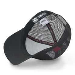 Casquette Trucker One Piece Jolly Roger Snapback - Noire - Capslab