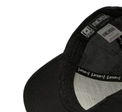 Casquette Trucker One Piece Jolly Roger Snapback Noire - Capslab
