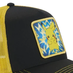 Casquette Trucker Pokemon Pikachu Snapback - Jaune - Capslab