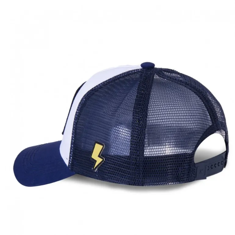 Casquette Trucker Pokemon Pikachu Snapback Bleu Capslab