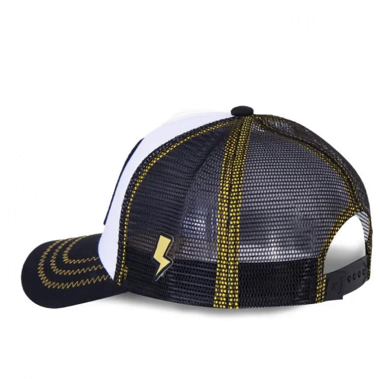 Casquette Trucker Pokemon Pikachu Snapback Blanc Capslab