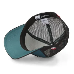 Casquette Trucker Pokemon Salameche, Carapuce, Bulbizarre Snapback Verte - Capslab