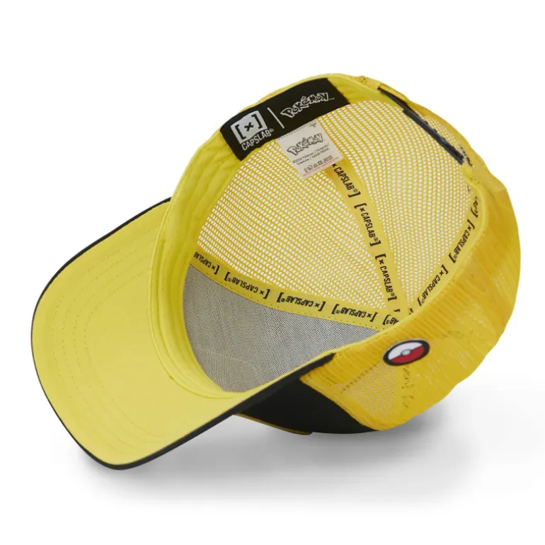 Casquette Trucker Pokemon Pikachu Snapback - Jaune - Capslab