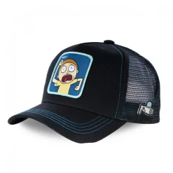 Casquette Trucker Rick And Morty Snapback Noir Capslab