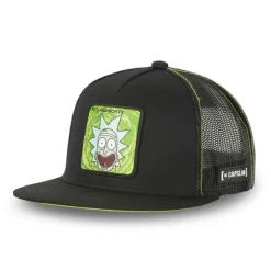 Casquette Trucker Rick And Morty Snapback Noir Capslab