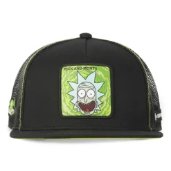 Casquette Trucker Rick And Morty Snapback Noir Capslab
