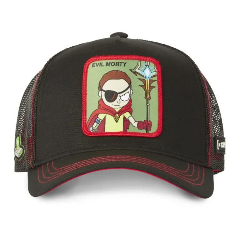 Casquette Trucker Rick And Morty Snapback Noir Capslab