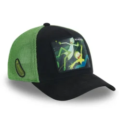 Casquette Trucker Rick And Morty Snapback - Noire - Capslab