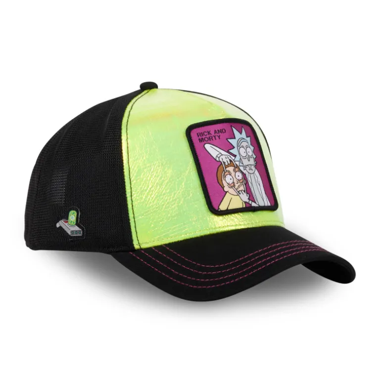 Casquette Trucker Rick And Morty Snapback - Verte - Capslab