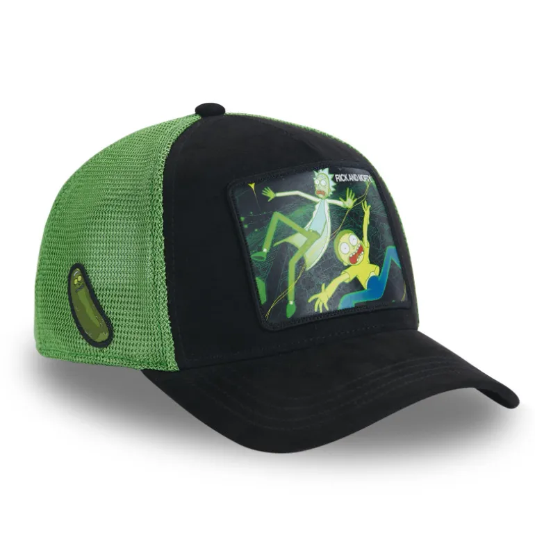 Casquette Trucker Rick And Morty Snapback - Noire - Capslab