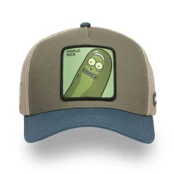 Casquette Trucker Rick Et Morty Pickle Snapback Kaki - Capslab
