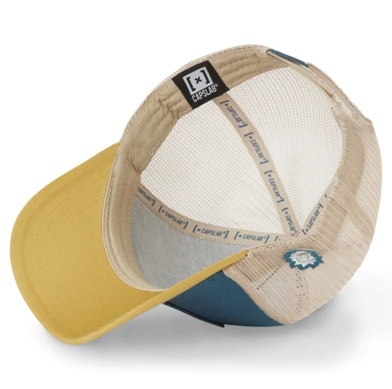 Casquette Trucker Rick Et Morty Snapback Bleue - Capslab