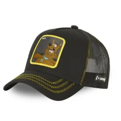 Casquette Trucker Scooby-Doo Snapback Noir Capslab