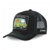 Casquette Trucker Scooby-Doo Snapback Noir Capslab