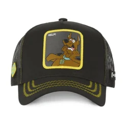 Casquette Trucker Scooby-Doo Snapback Noir Capslab