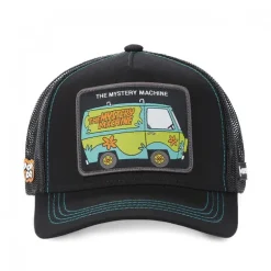 Casquette Trucker Scooby-Doo Snapback Noir Capslab