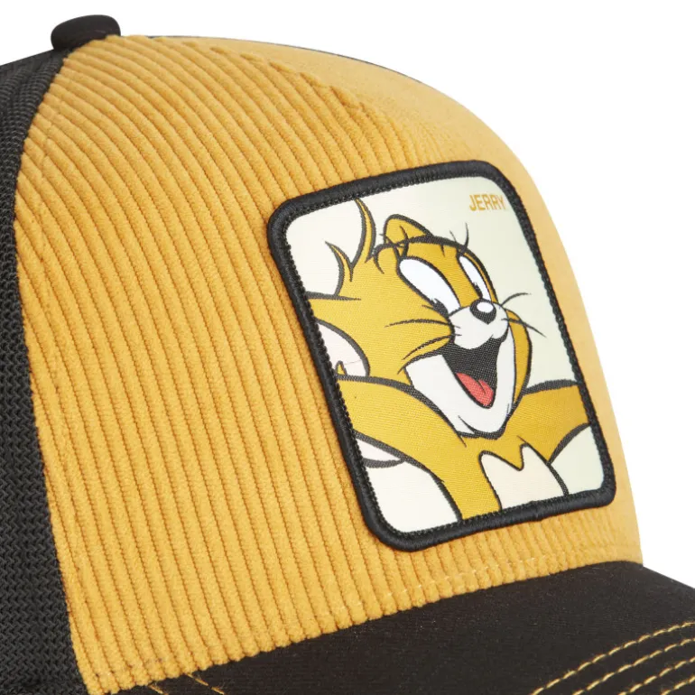 Casquette Trucker Tom And Jerry Snapback - Marron - Capslab