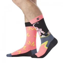 Paire de Chaussettes Dragon Ball Z Buu Rose Capslab