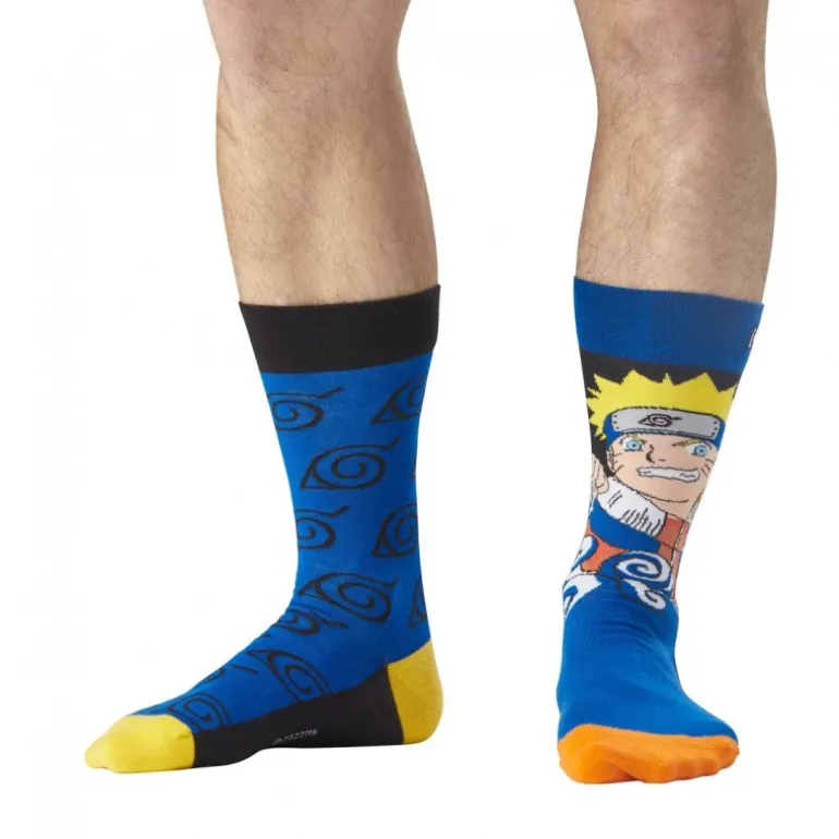 Paire de Chaussettes Naruto Classic Bleu Capslab