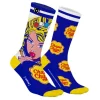 Paire de chaussettes tennis dépareillées Bleu Chupa Chups - Capslab