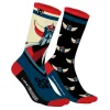 Paire de chaussettes tennis dépareillées Goldorak - Capslab