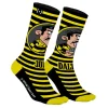 Paire de chaussettes tennis dépareillées Lucky Luke Joe Dalton - Capslab
