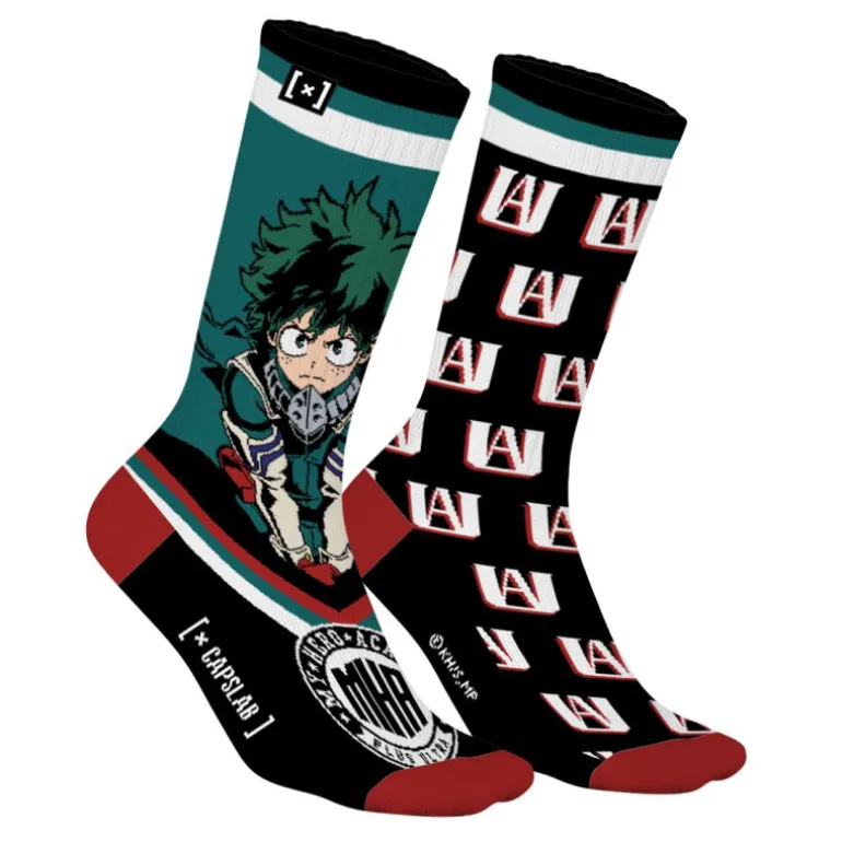 Paires de Chaussettes My Hero Academia Deku - Noire - Capslab