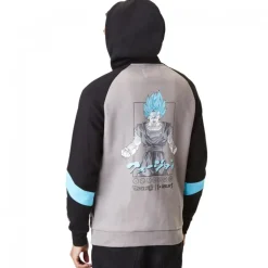 Sweat Dragon Ball Super Vegetto Homme Gris Capslab