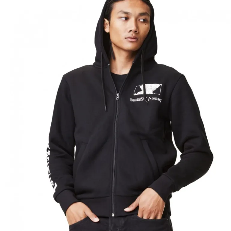 Sweat Dragon Ball Z Goku Homme Noir Capslab