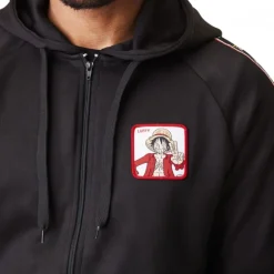 Sweat One Piece Luffy Homme Noir Capslab