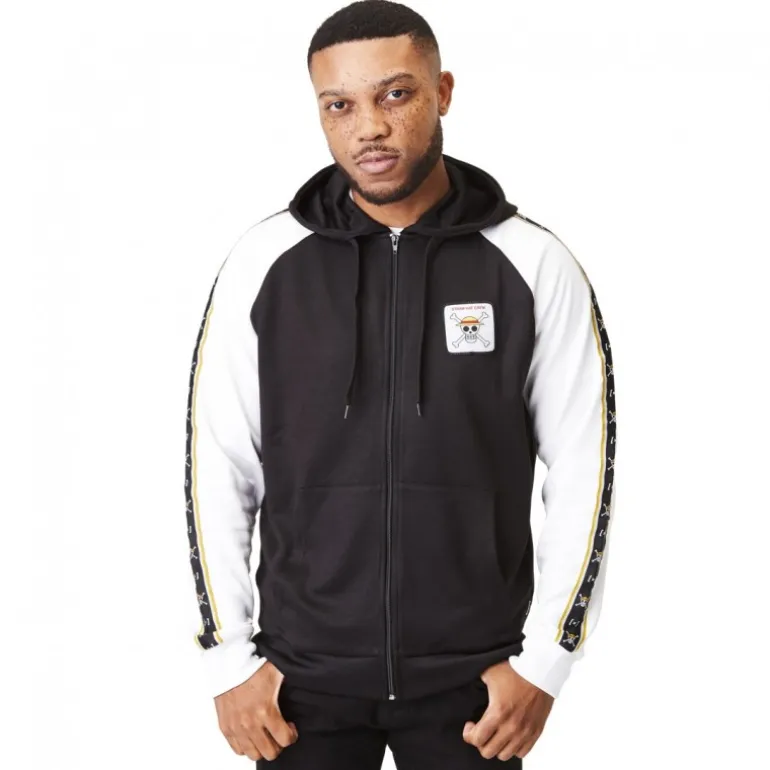 Sweat One Piece Luffy Homme Gris Capslab