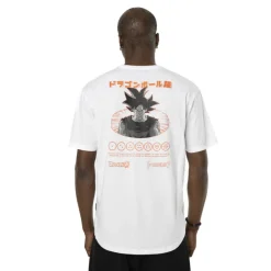 T-shirt Blanc Dragon Ball Super Goku Homme - Capslab