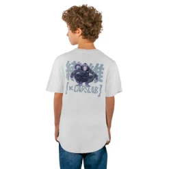 T-shirt Blanc garcon coupe OversizeMonkey Business Capslab