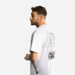 T-shirt Blanc One Piece homme coupe Oversize Capslab