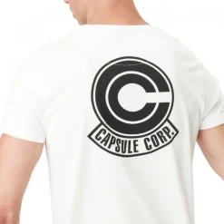 T-shirt Dragon Ball Bulma Homme Blanc Capslab