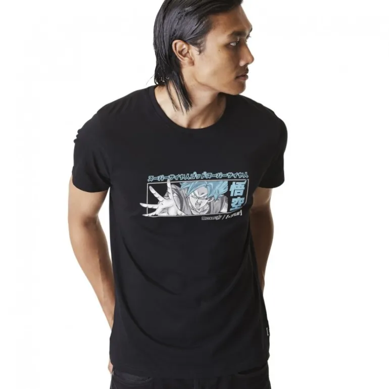 T-shirt Dragon Ball Super Goku Homme Noir Capslab