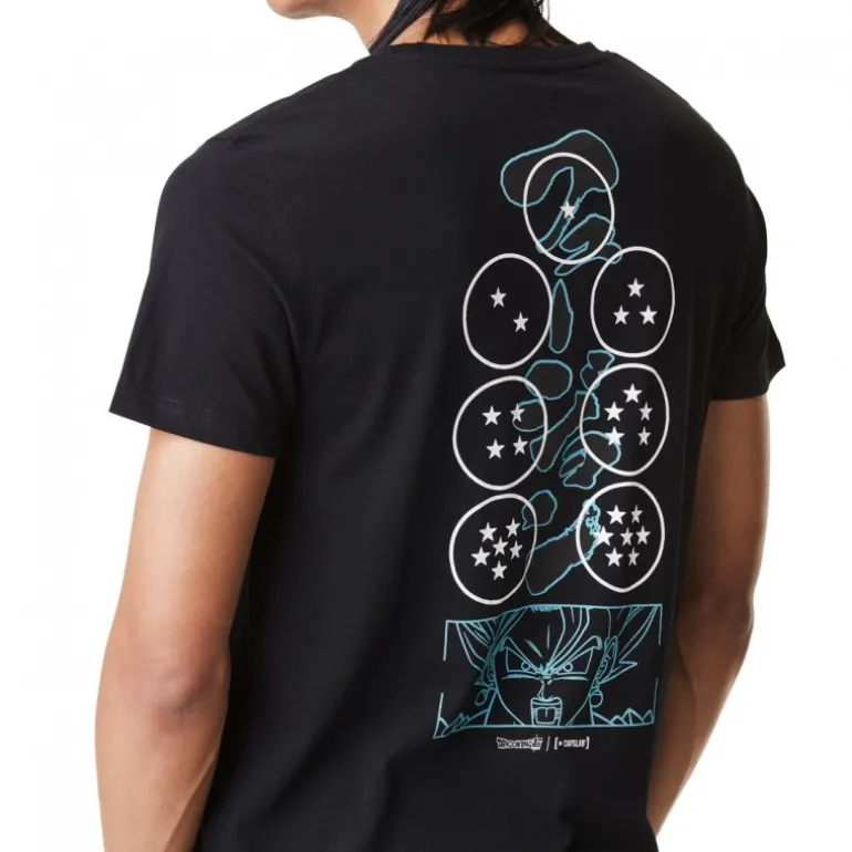T-shirt Dragon Ball Super Vegetto Homme Noir Capslab