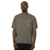 T-shirt Vert Naruto Shippuden Homme coupe Relaxed fit Capslab